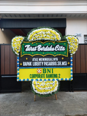 Papan Bunga Duka di Belawan I