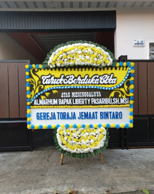 Papan Bunga Duka di Belawan I