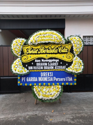 Papan Bunga Duka di Belawan I