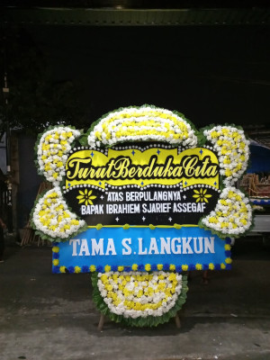 Papan Bunga Duka di Belawan I